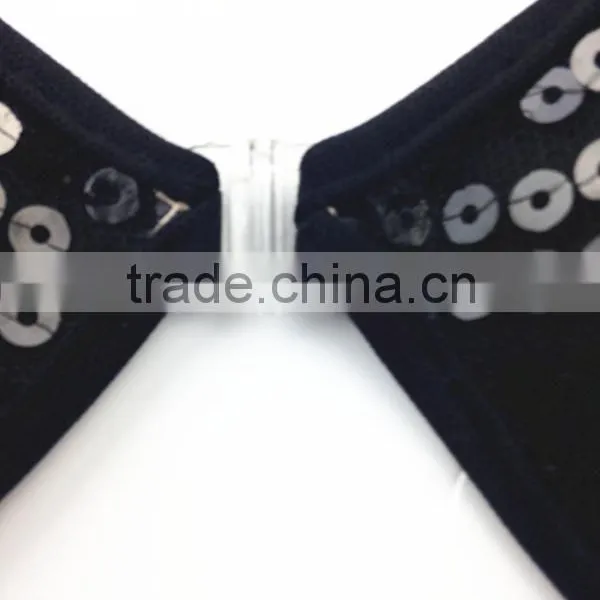 Black Sexy Sequins Cover Lingerie for Club Dancers photo-4