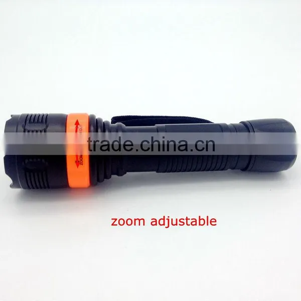 1W Powerful Led Zoom In-out Flashlight With photo-2