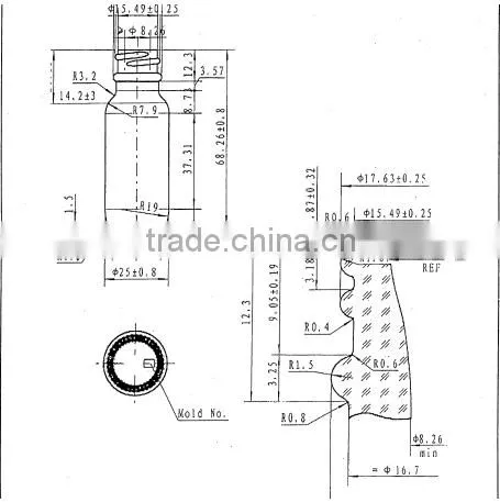Amber Glass Bottle Pharmaceutical Amber Glass Bottle Amber Glass Bottle 250ml photo-2