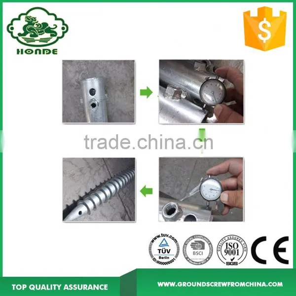 Ground Screw Ground Anchor For Ground System