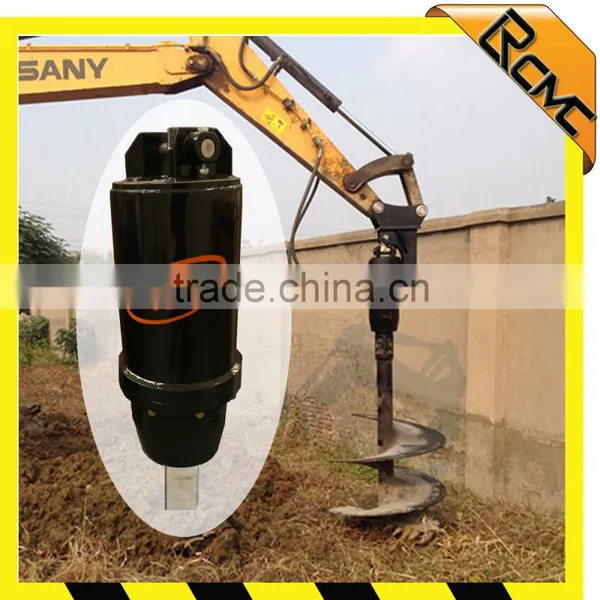 Post Hole Cement Earth Auger for Backhoe Loader photo-2