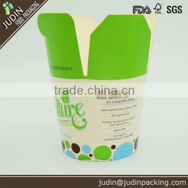 420ml-1000ml Rigid Paper Box Disposable Box Food Box