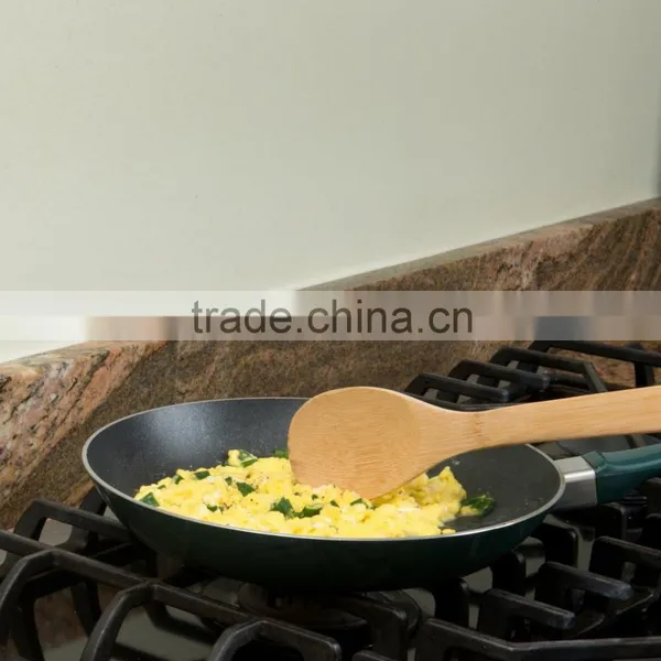 Cute Set Of 6 Bamboo Cooking Utensil With Holder Baking Bamboo Kitchen Tools photo-3