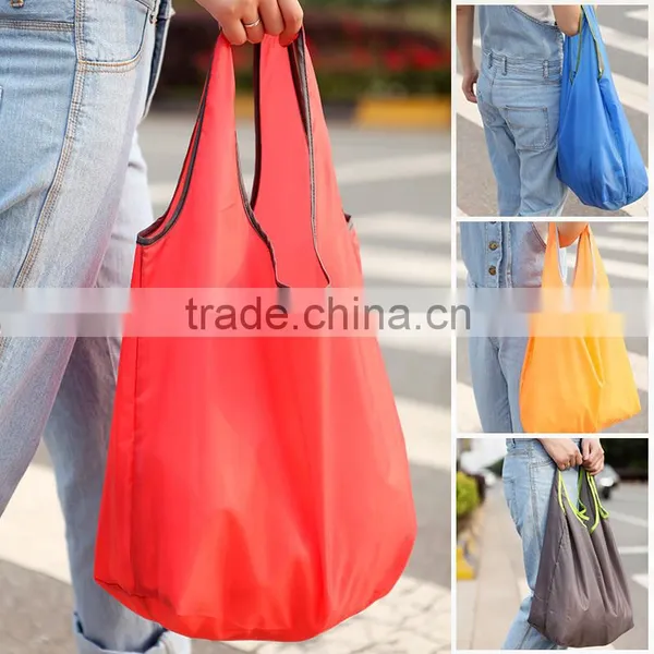 High Quality Foldable Nylon Tote Bags for Shopping photo-3