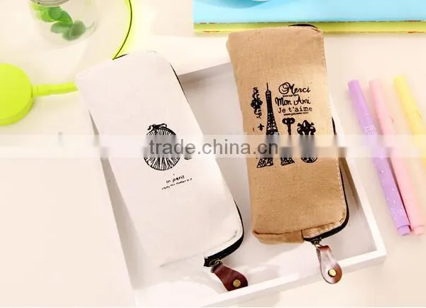 Stationery Bags Cloth Art Makeup Bags Creative Stationery Bags Children Learn Supplies Wholesale photo-4