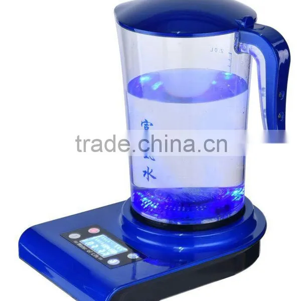High-tech Electrodes Hydrogen Water Maker Hydrogen Rich Water Pitcher H2 Water Generator Supplier's Choice photo-2