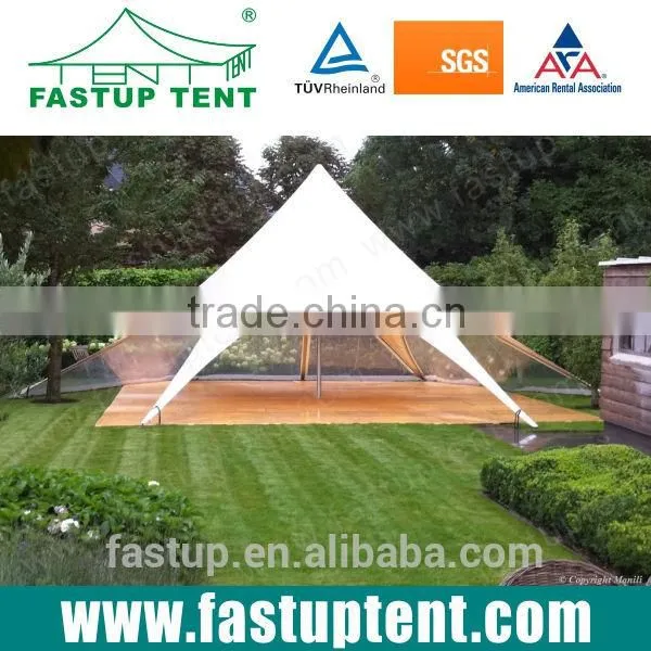Outdoor Camping Event Tent Star Shape Tent Installing on Grassland photo-6