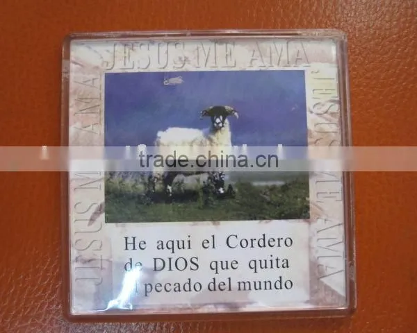 Acrylic Frame Fridge Magnet Sticker photo-3