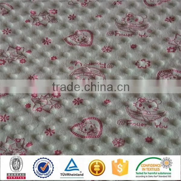 Wholesale Print Minky Dot Fabric photo-5