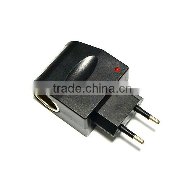 Best Selling 1 Port 12V1A AC DC LED Light Cigarette Plug Adapter photo-2