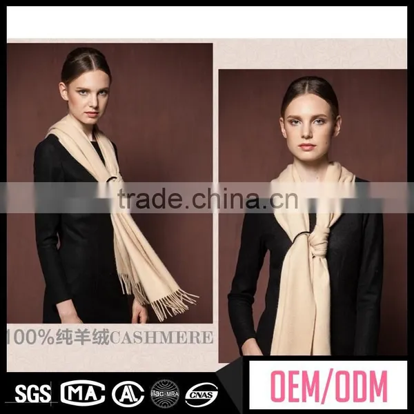 New Fashion Scarf, Plain Colour Scarf, Plain Twill 100% Wool Scarf photo-5