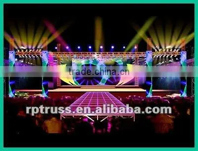 RP Aluminum Clear Tempered Glass Decoration Wedding Stage photo-4