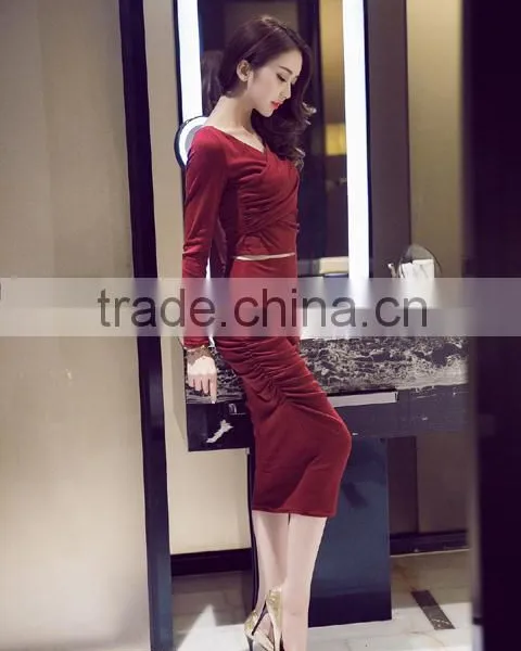 Brand New 2016 Fashion Sexy Casual Top and Skirt Set photo-3