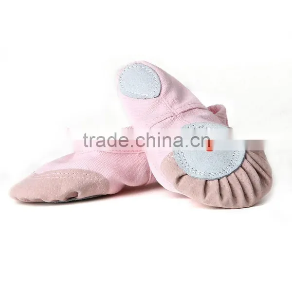 Baby Professional Ballet Shoes Soft Sole Leather Baby Girls Ballet Shoes photo-3