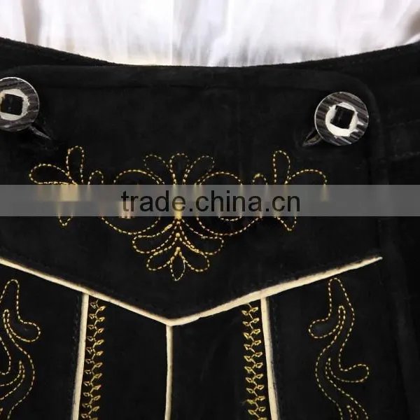 Cheap Leather Trachten Lederhosen, Baverian Leather Hosen photo-4