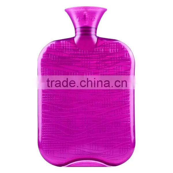 Hot PVC Hot-water Bottle 2L Wave Safe Bed Warmer photo-2