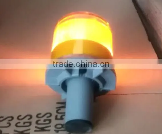 Road Traffic Safety Solar LED Flashing Warning Light photo-4