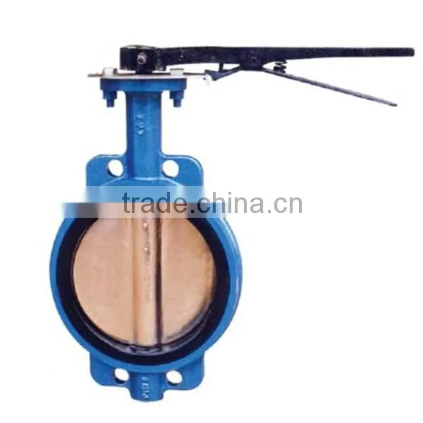 Hand Lever Wafer Butterfly Valve photo-4