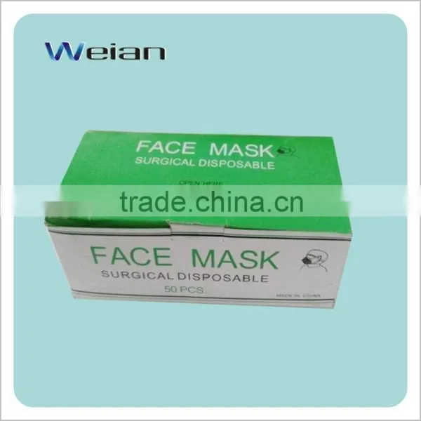 3 Ply Non Woven Face Mask With CE and ISO Certificates