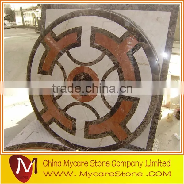 Cost Effective Decor Floor Waterjet Medallion