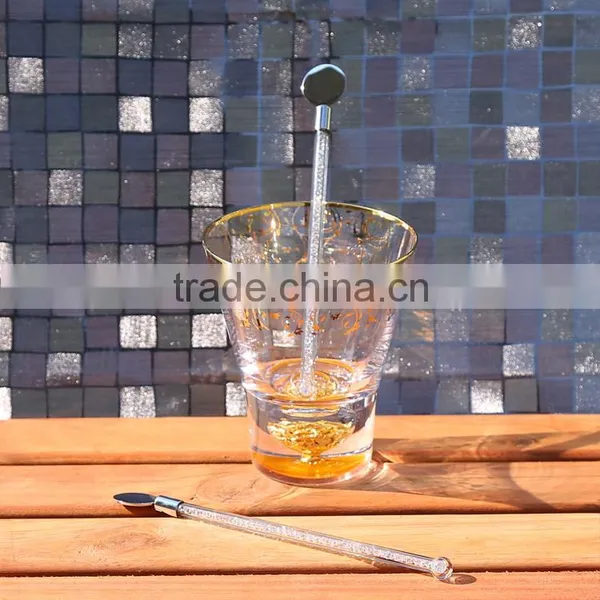 Very Useful Special Design Glass Cocktail Drink Stainless Steel Stirrer photo-6