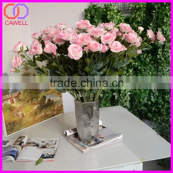China Flower Manufacturer Artificial Eustoma Lisianthus Flowers photo-6