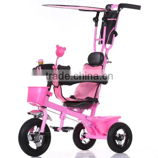High Quality Baby Tricycle With Canopy,Baby Tricycle Kids Bike With Push Bar photo-4