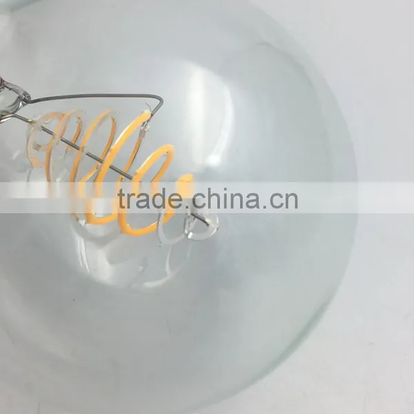 New Design A60 A19 LED Filament Bulb 110V 240V Spiral Filament Light Bulb photo-2