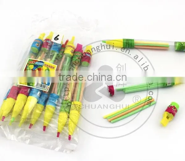 8gr CC Stick Straw Fruit Candy in Pen photo-2