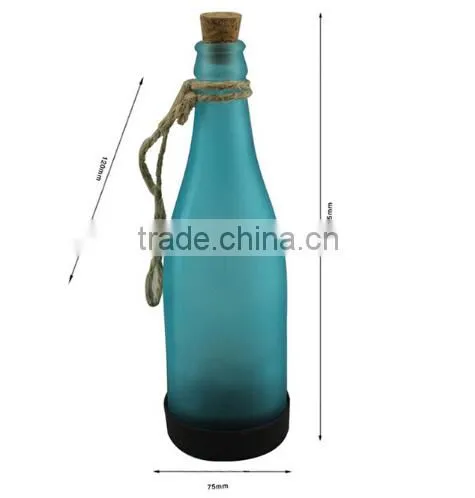 High Quality LED Solar Bottle Light / Outdoor Solar Hanging Light / Garden Beer Bottle Lamp photo-4