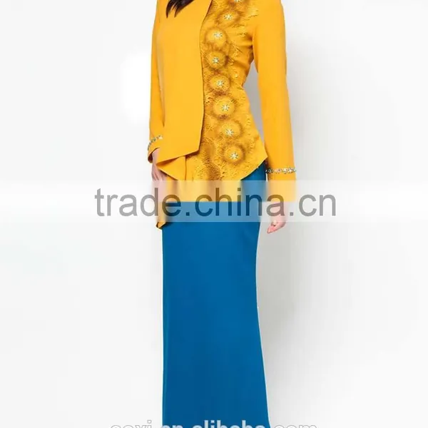 Beaded Sunflower New Model Design Fashional Women Muslim Dress photo-3