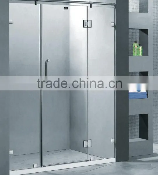 Tempered Sliding Glass Frameless Shower Door photo-3
