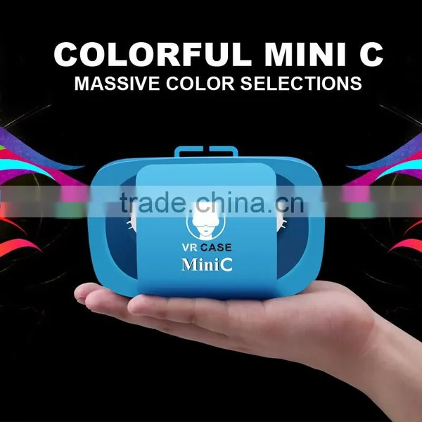 Promotional Gift Cheap Mini VR 3D Glasses Google Cardboard Plastic