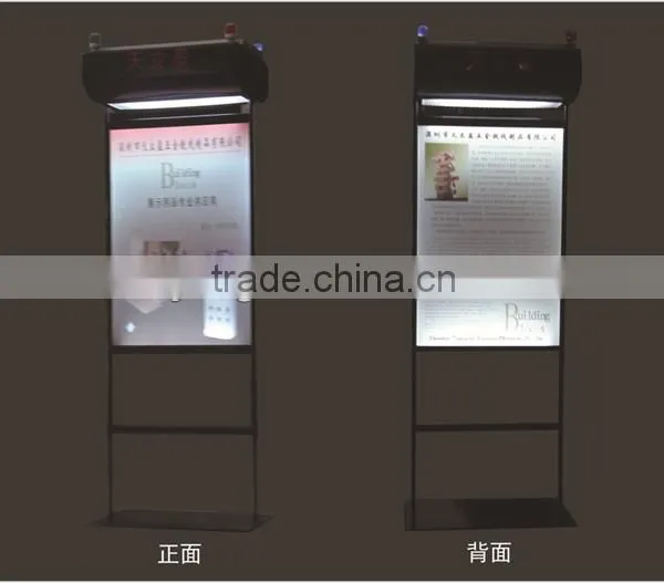 Solar Billboard With LED Lights
