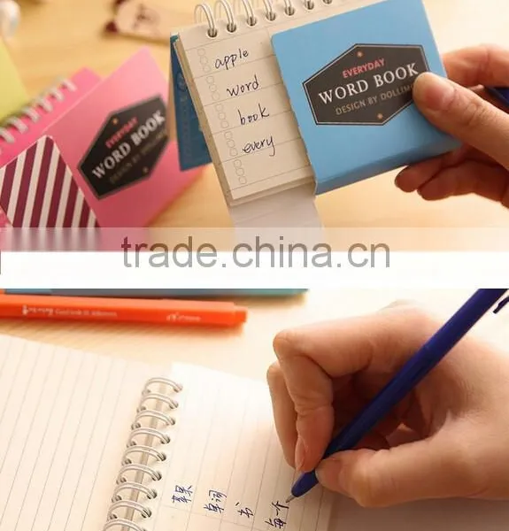 New Sprial Paper Word Notebook/Promotional School Pocket Notebook photo-2