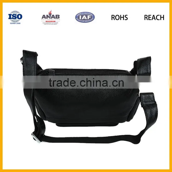 Fashionable PU High Quality Multilayer Men Abd Women Waist Bag photo-6