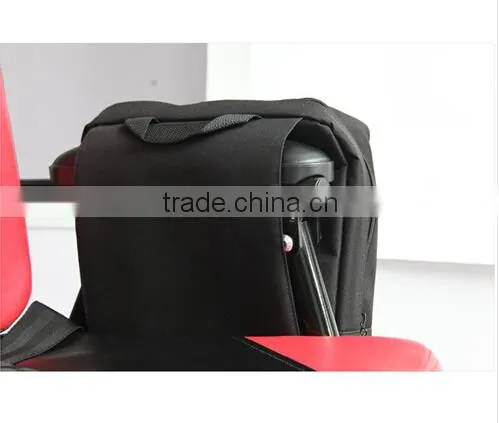 Topmedi 1xSmall Waterproof Armrest Pannier Bag Interior Zipper Hook&Loop Tape Deluxe Scooter Bag photo-3