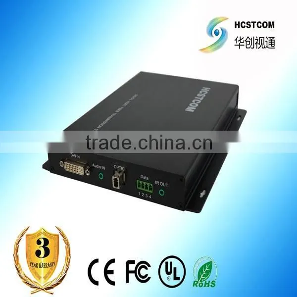 3D DVI-D Fiber Optic Extender DVI Optical Transceiver photo-3