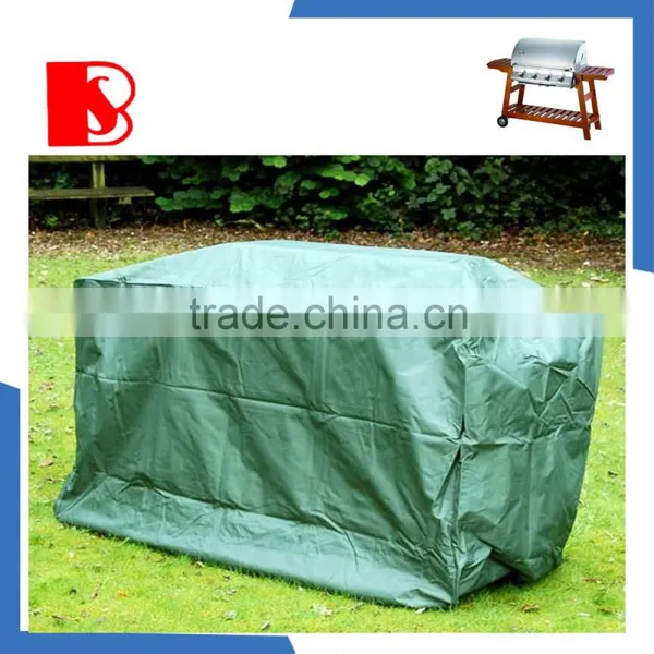 Dustproof Heat Resistant Waterproof BBQ Cover With Black White Grey Color