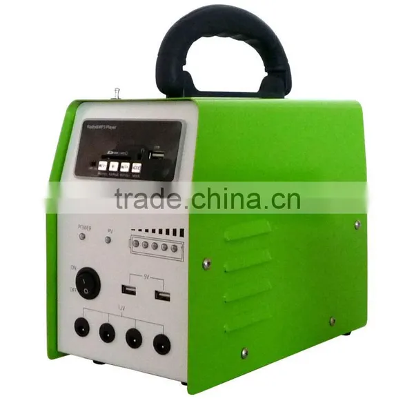 10W Solar Power Kit With Radio