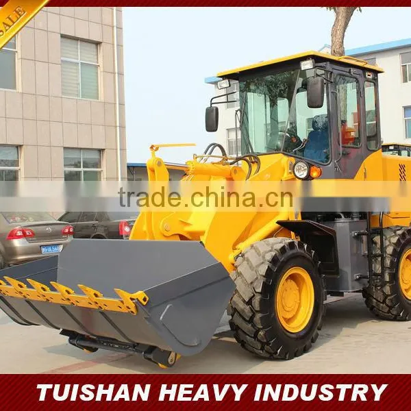 2.5tons Chinese Small Earth Moving Equipment, Front End Wheel Loader Hydraulic Articulated Wheel Loaderwith Low Price Hot Sale