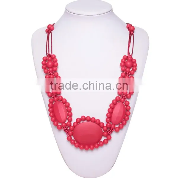 2016 Silicone Necklace Necklaces Have a Breakaway Clasp Champagne Colors for You Choice Silicone Non-toxic Necklaces photo-5