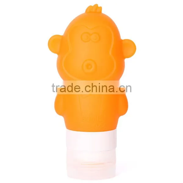 Most Popular Lovely Monkry Squeezable Silicone Travel Bottle photo-4