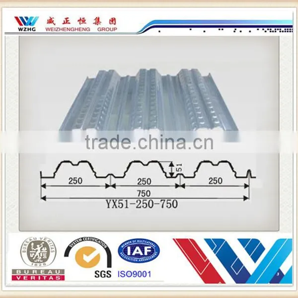 Support Loading Construction Materials Floor Decking Steel Sheets Composite Floor Decking Sheets,steel Floor Decking Sheet photo-4