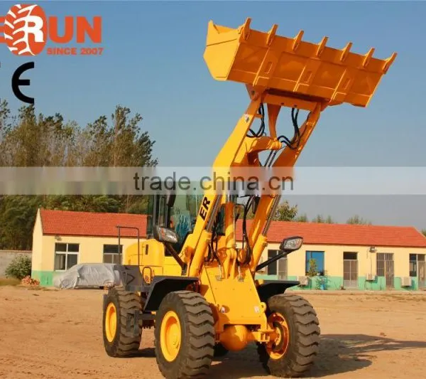 Everun 3 Ton Small Front End Wheel Loader With Adjustable Snow Blade photo-2