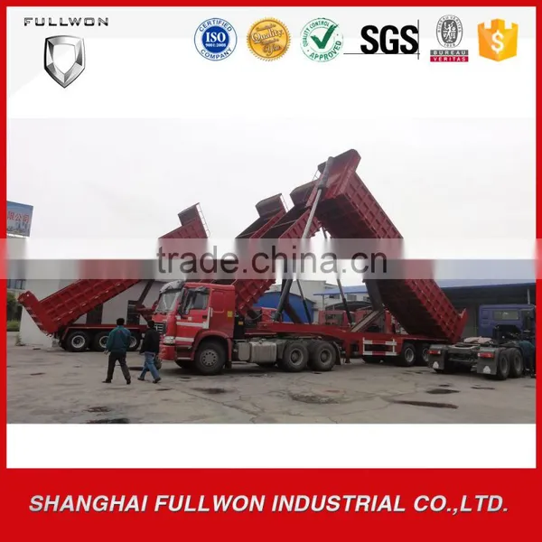 SEENWON Hot Sell High Quality 15ton Small Farm Dump Trailer photo-2