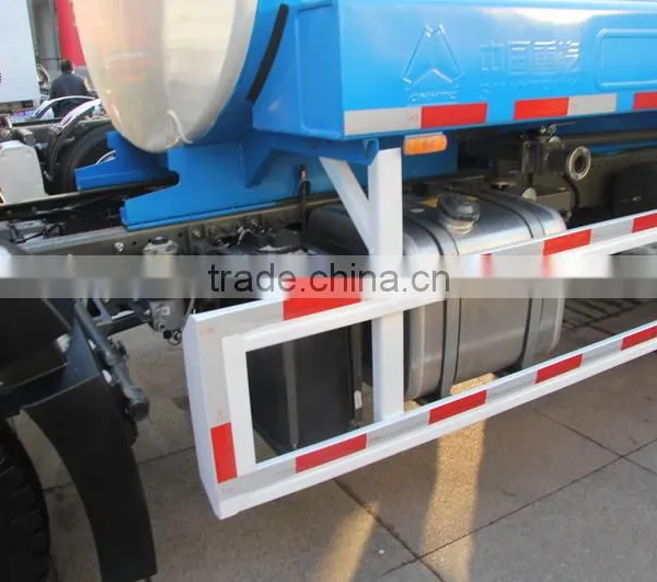 New Face Sinotruk Howo T5G 180hp 4x2 10cubic Meter Water Tankers for Sale photo-4
