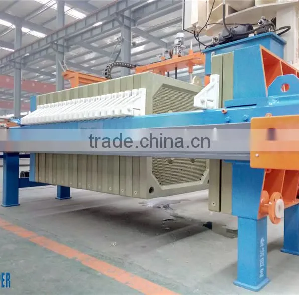 New Technology Automatic Hydraulic Membrane Filter Press Machine for Paper Waste Treatment photo-2