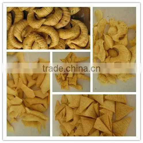 CY Fried Flour Snack Food Processing Line,fried Rice Crust Bulking Machine,salad Bugles Product Line With CE