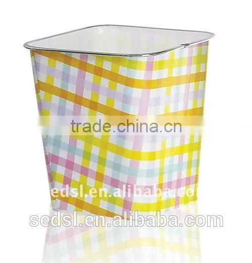 New Desktop Household Trash Can Office Plastic Recycle Waste Bin photo-2